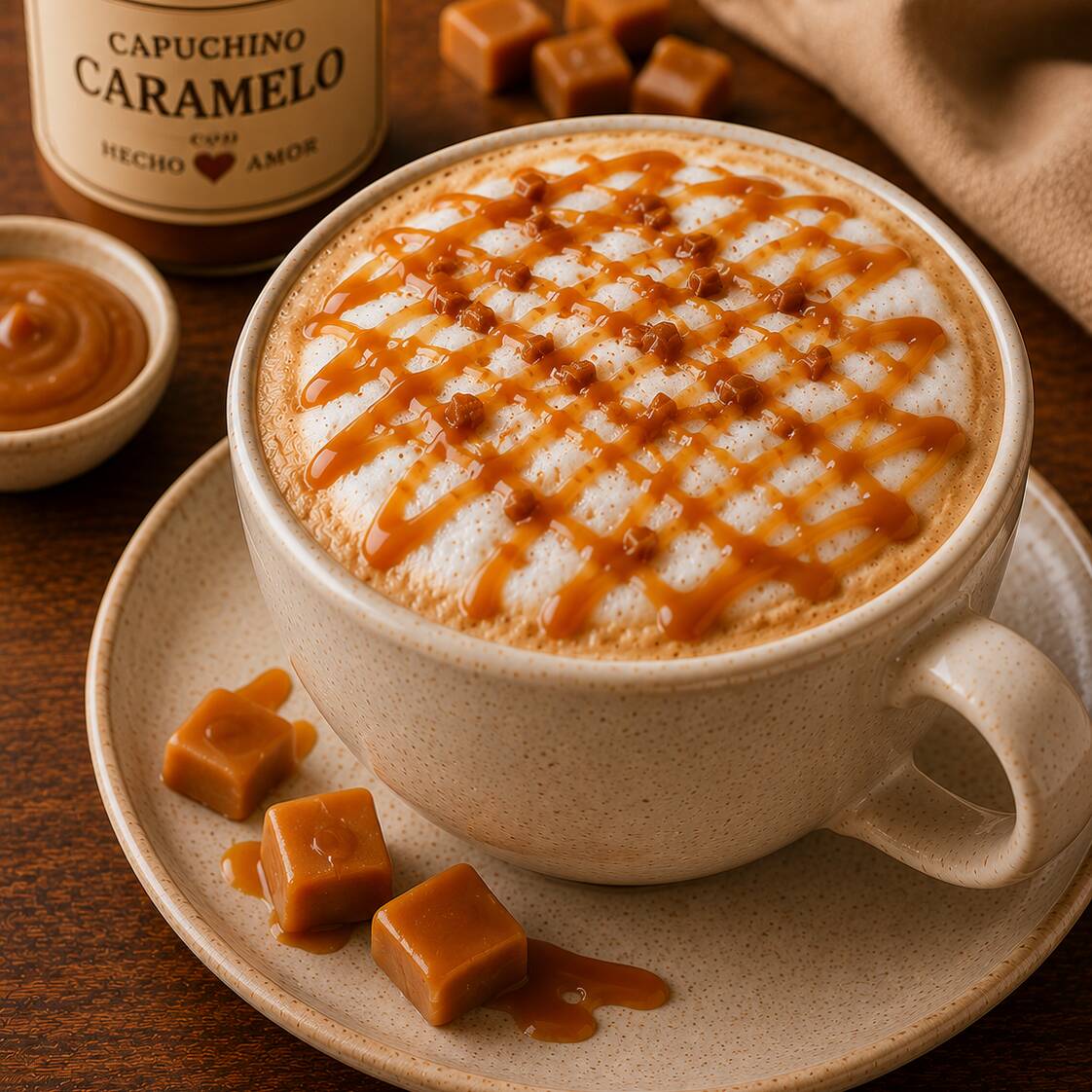 Capuchino Caramelo