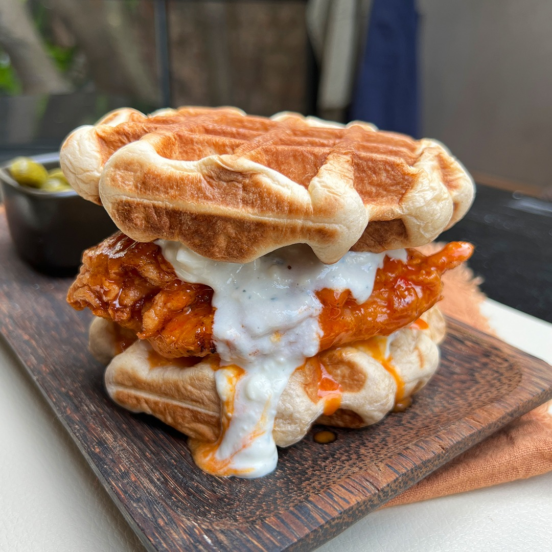 Buffalo Chicken Waffle