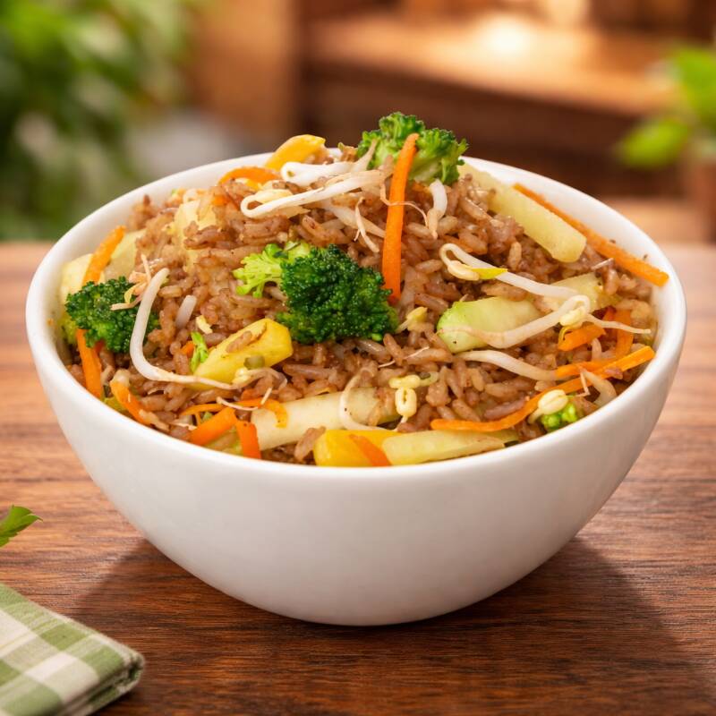 Arma tu Arroz al Wok