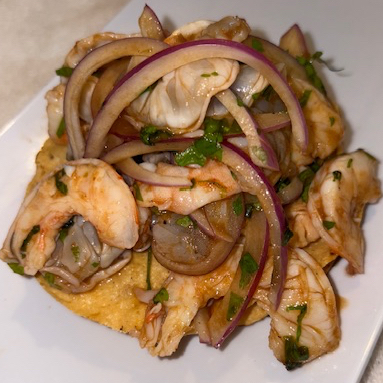 Tostada Aguachile