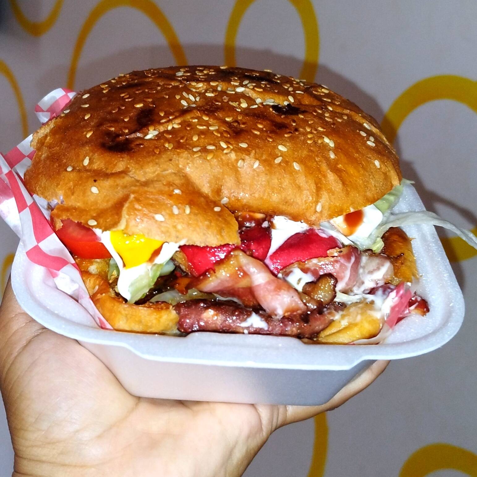 HAMBURGER BEISBOLERA