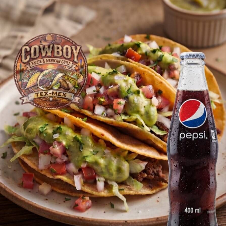 Promo Taco Crispy y PEPSI 400 Ml