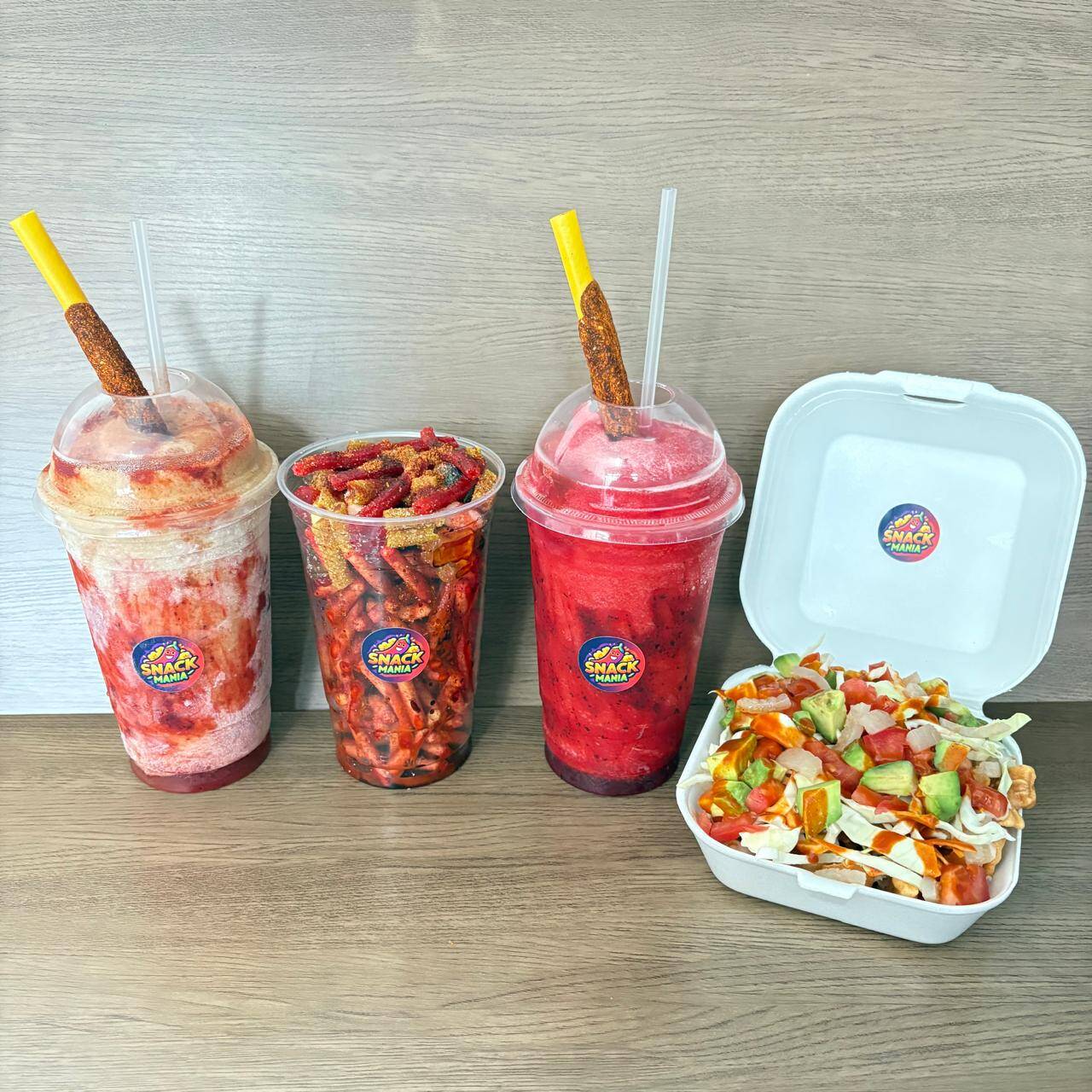 Combo Frappe + Churritos Preparados + Cueros Locos