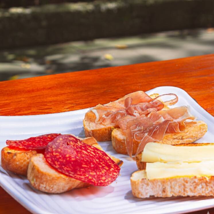 Tapas de Jamón Serrano 2 pzas