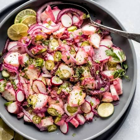 Ceviche de Pulpo Chico