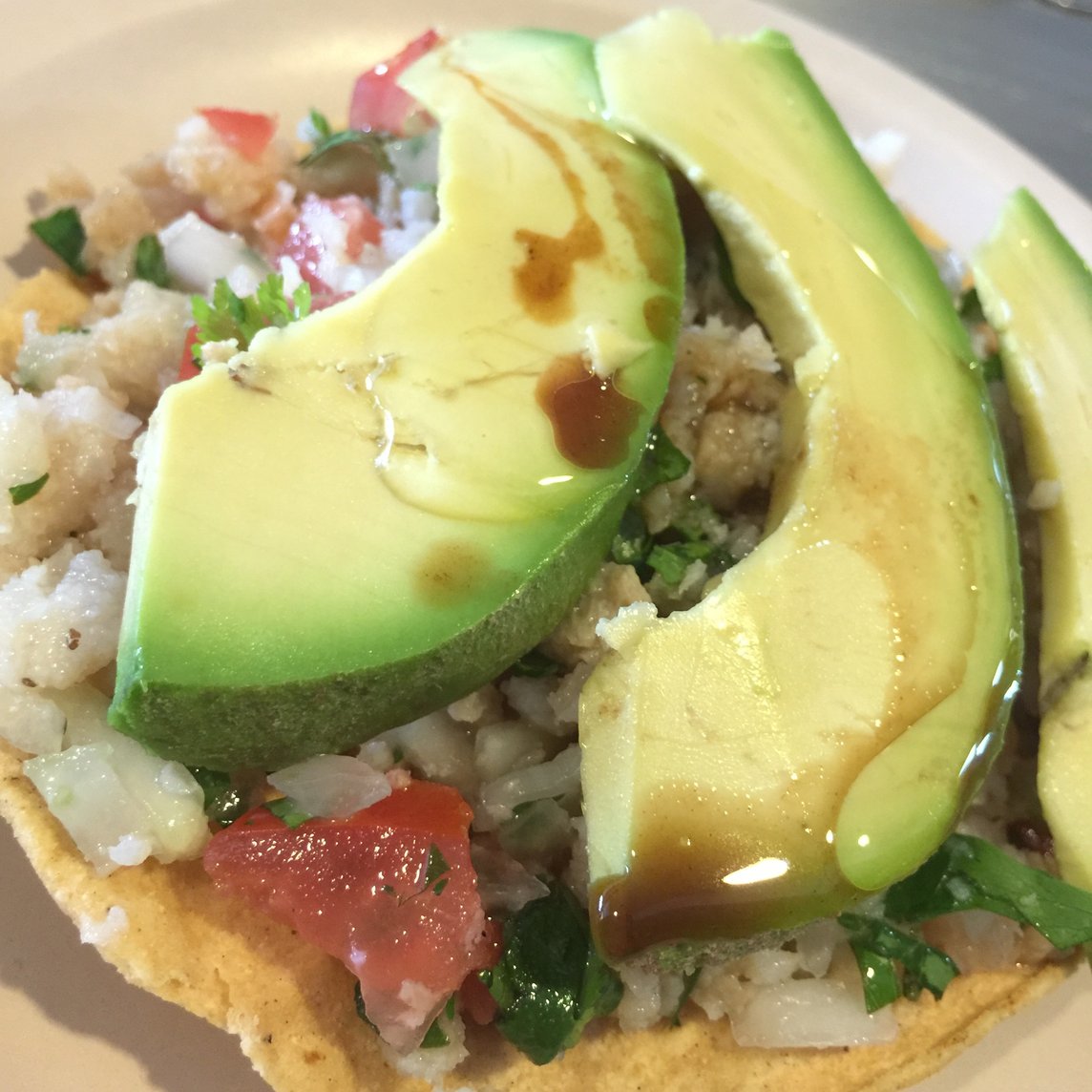 Tostada de Ceviche