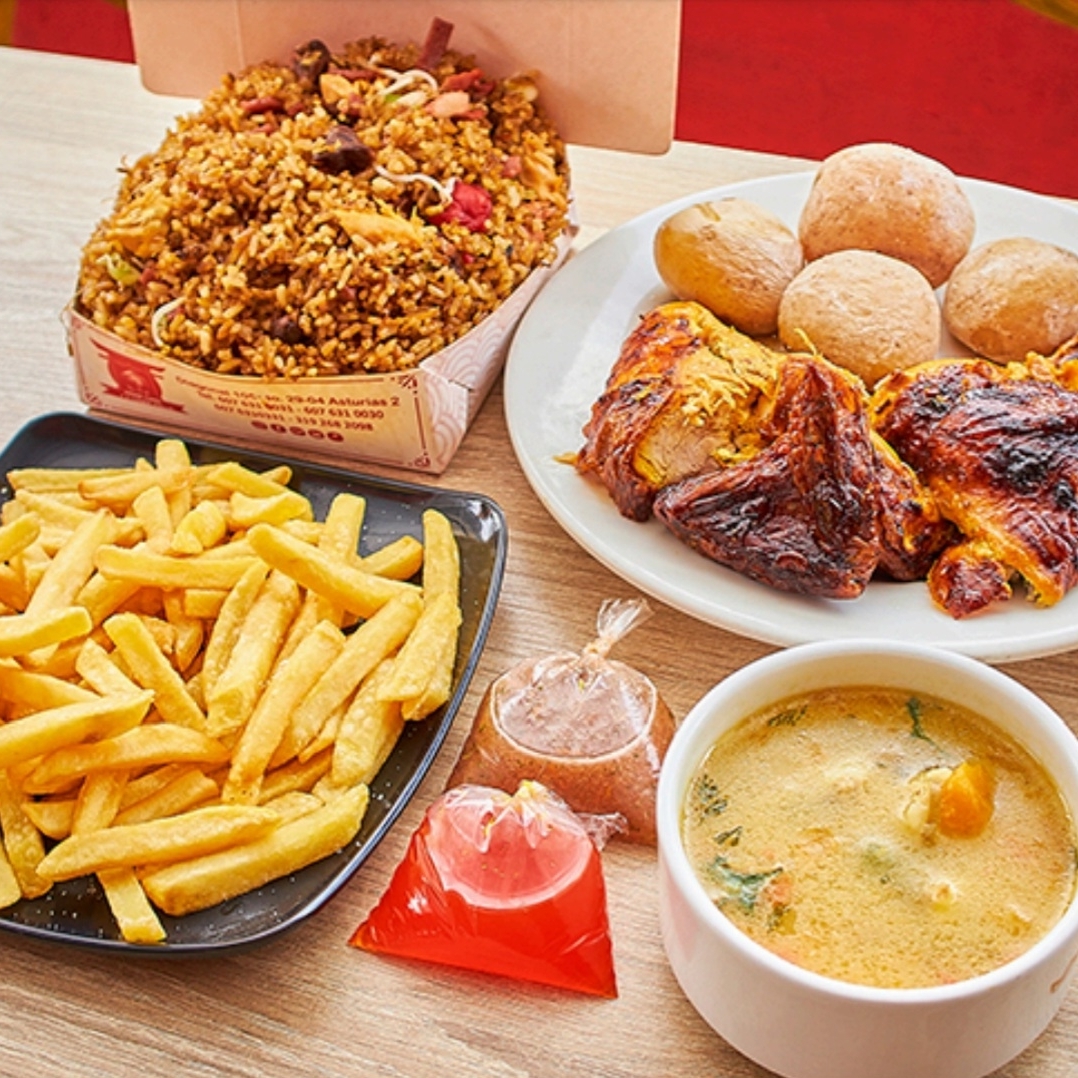 1/2 Combo Mega Familiar Asado