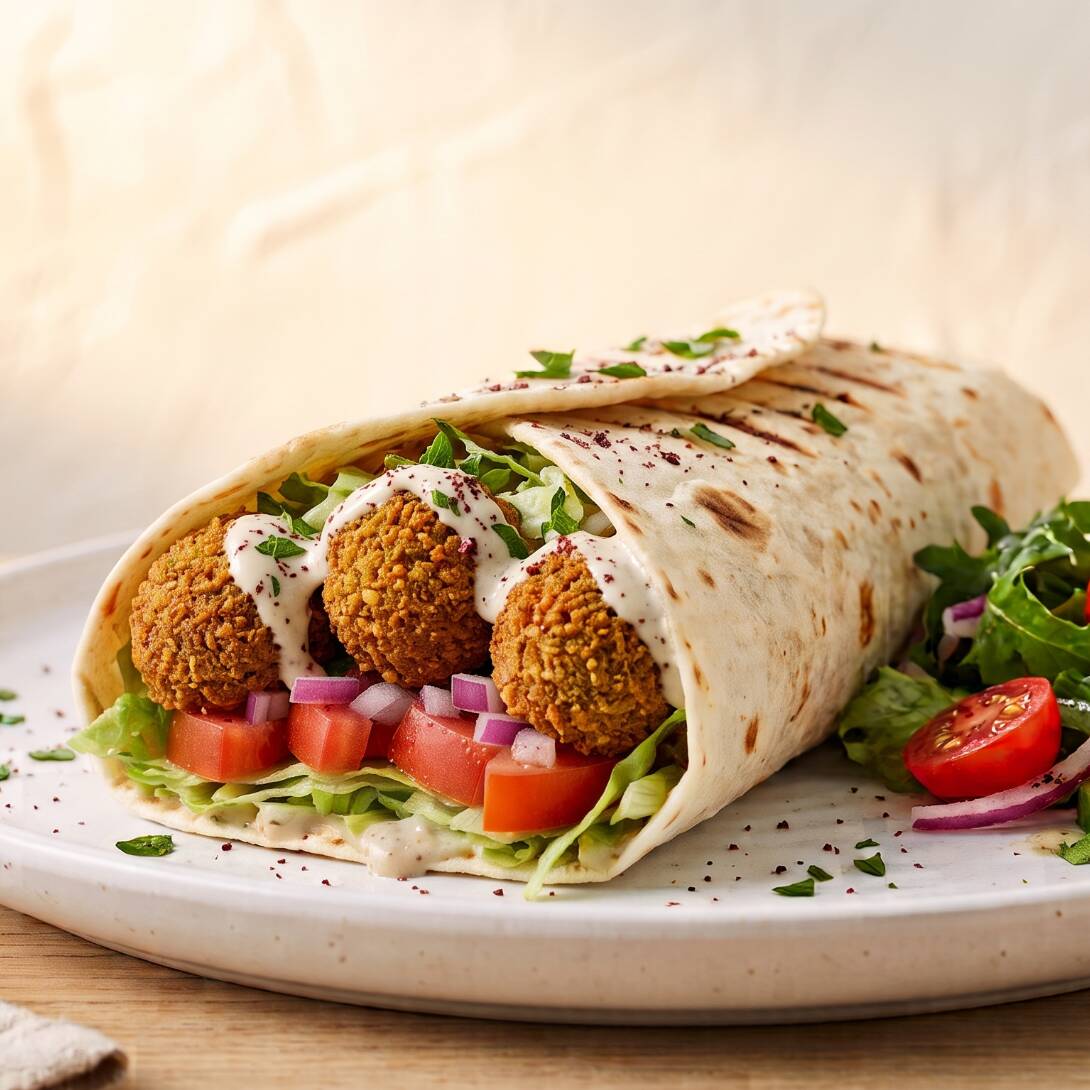 WRAP DE FALAFEL