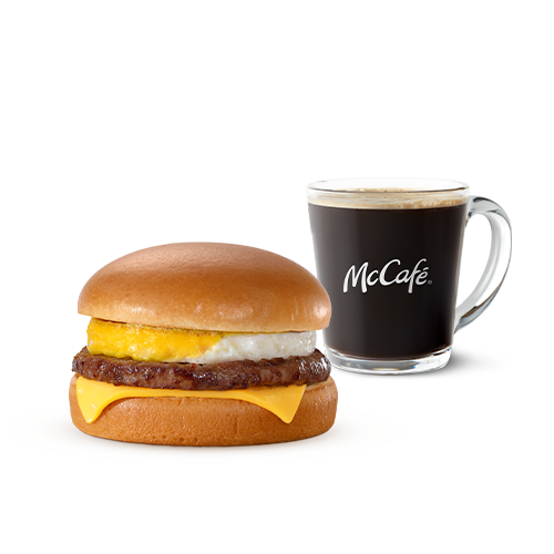 A mistura de sabores que só o Egg Burger do Méqui pode te proporcionar, nosso pão fofinho, carne 100% bovina, queijo sabor cheddar e um ovo quentinho feito na hora com uma bebida de sua preferência.