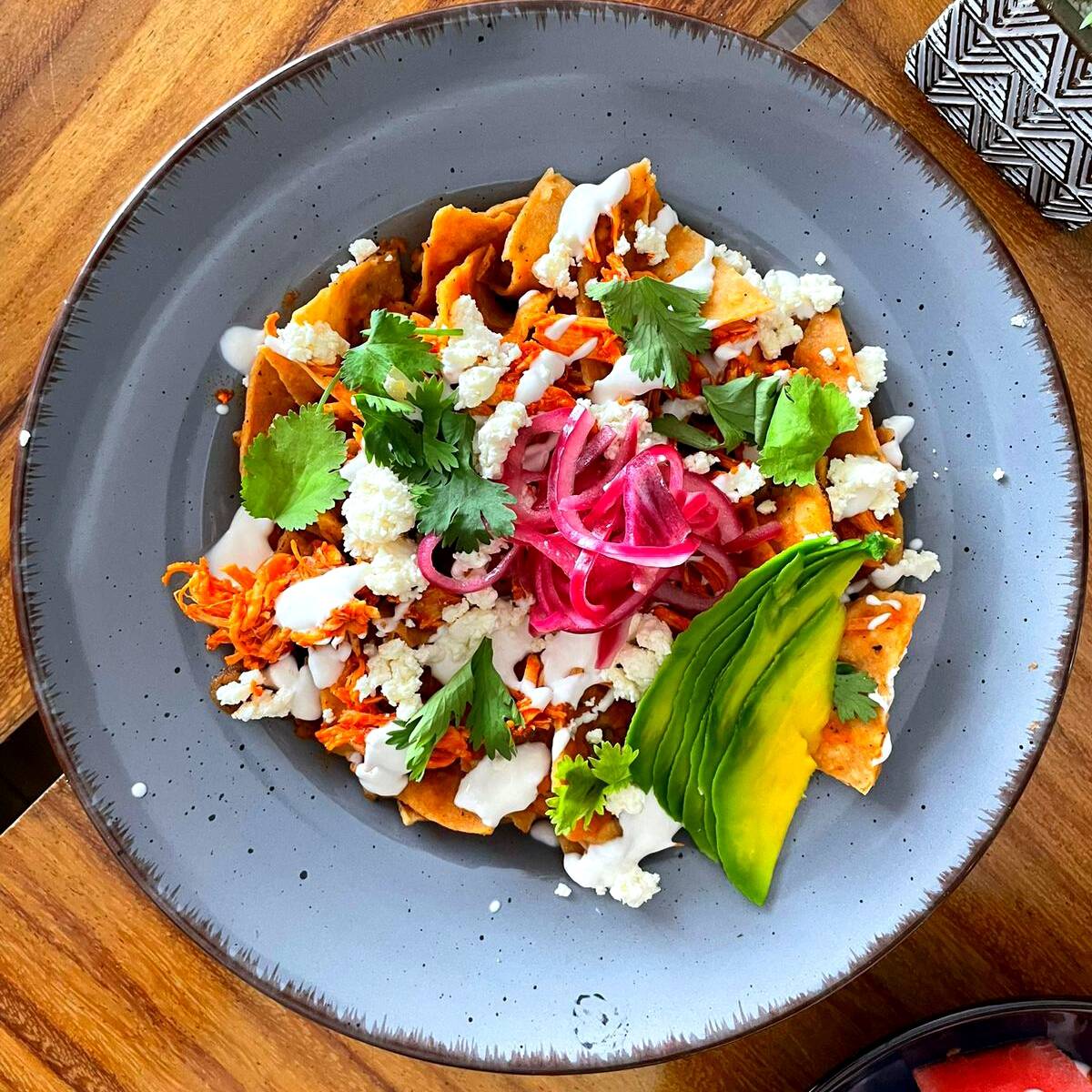 Chilaquiles con Pollo