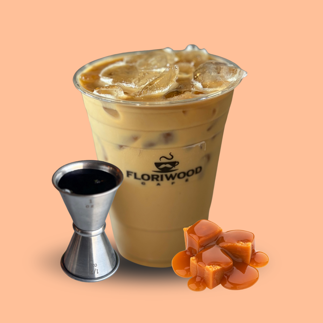 Latte Caramelo a las Rocas 16 oz