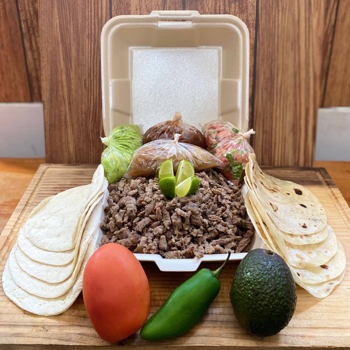 1/2 Orden de Carne Asada al carbón