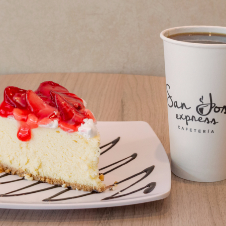 Combo Rebanada Pastel y Café