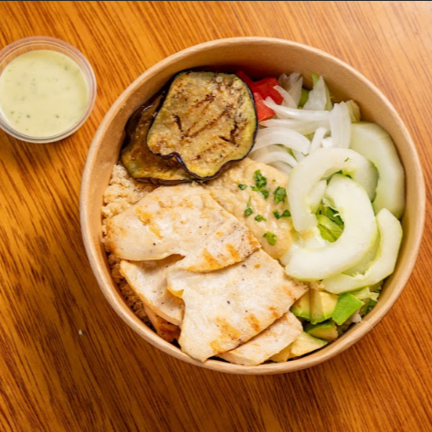 Bowl Chicken Shawarma
