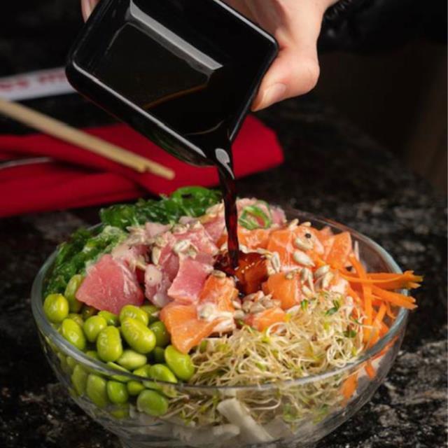 POKE SEAWED TUNA SALMON