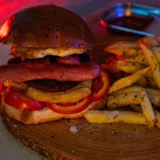 Hamburguesa Parrillera