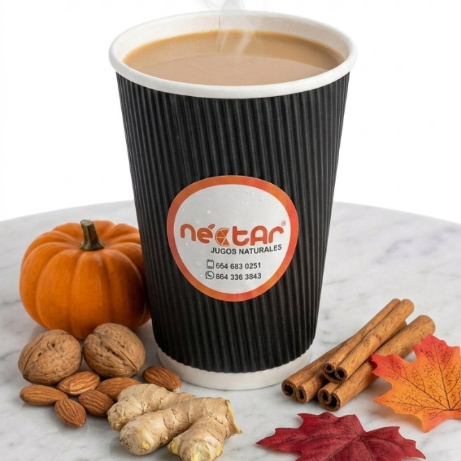 Latte Caliente Pumpkin Spice (Temporada)