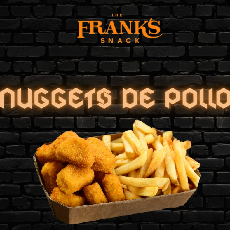 Nuggets de Pollo con Papas a la Francesa