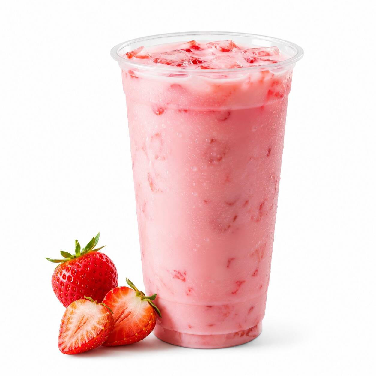 Jugo de Fresa con Leche 20 oz