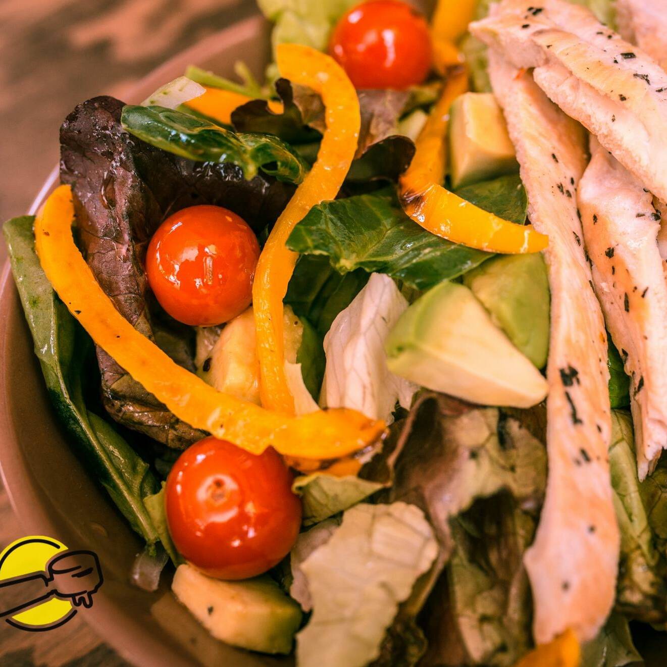 Ensalada de Pechuga de Pollo a la Plancha