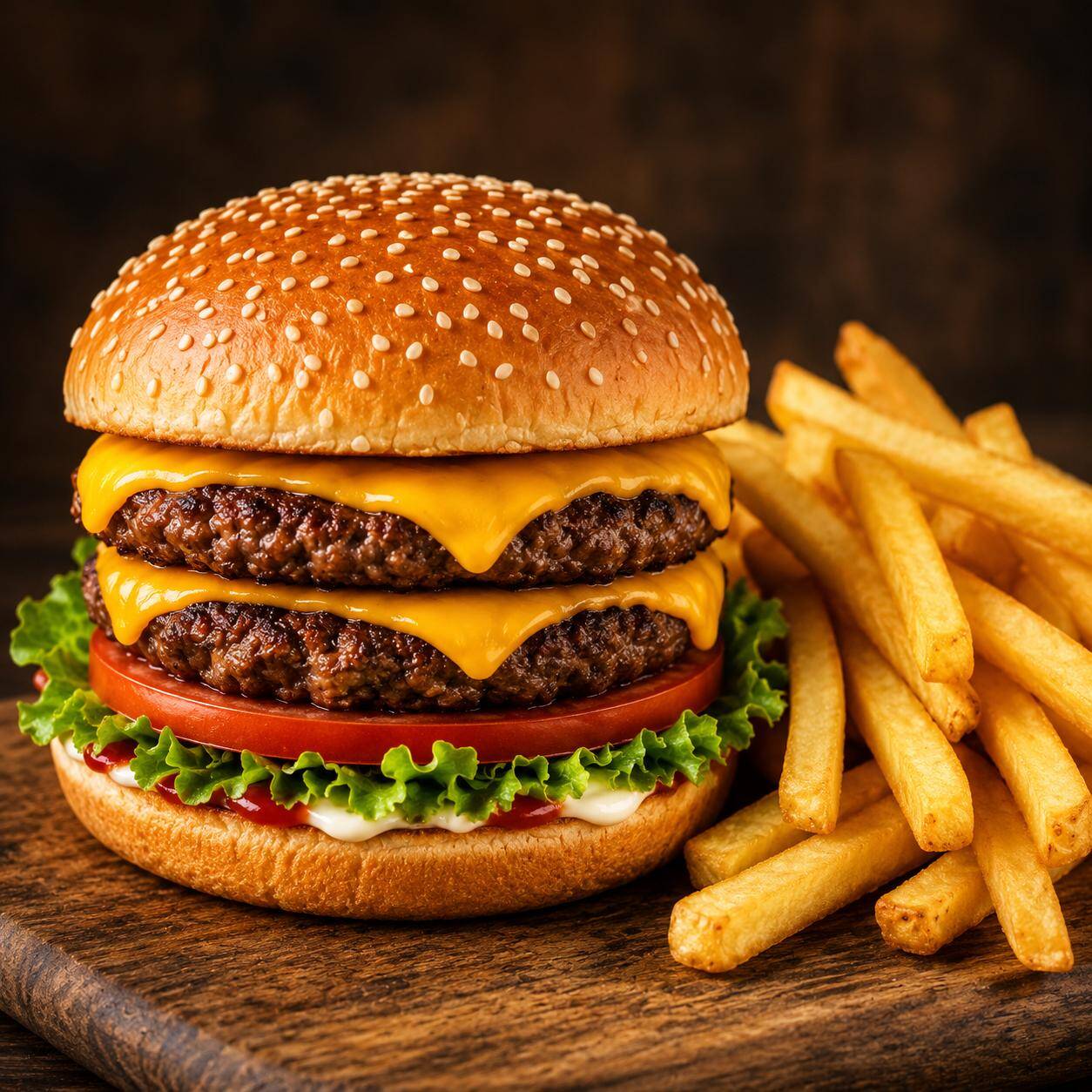Hamburguesa Doble
