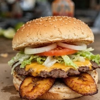 Hamburguesa Banana