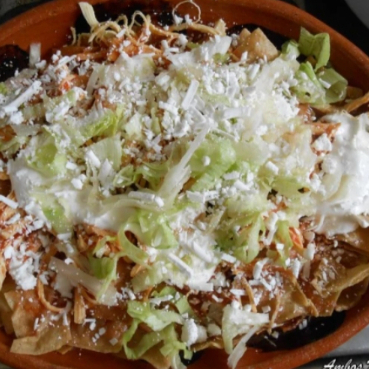 Chilaquiles con Milanesa