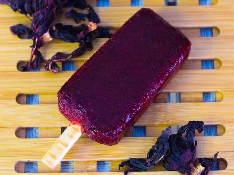 Paleta Agua de Jamaica