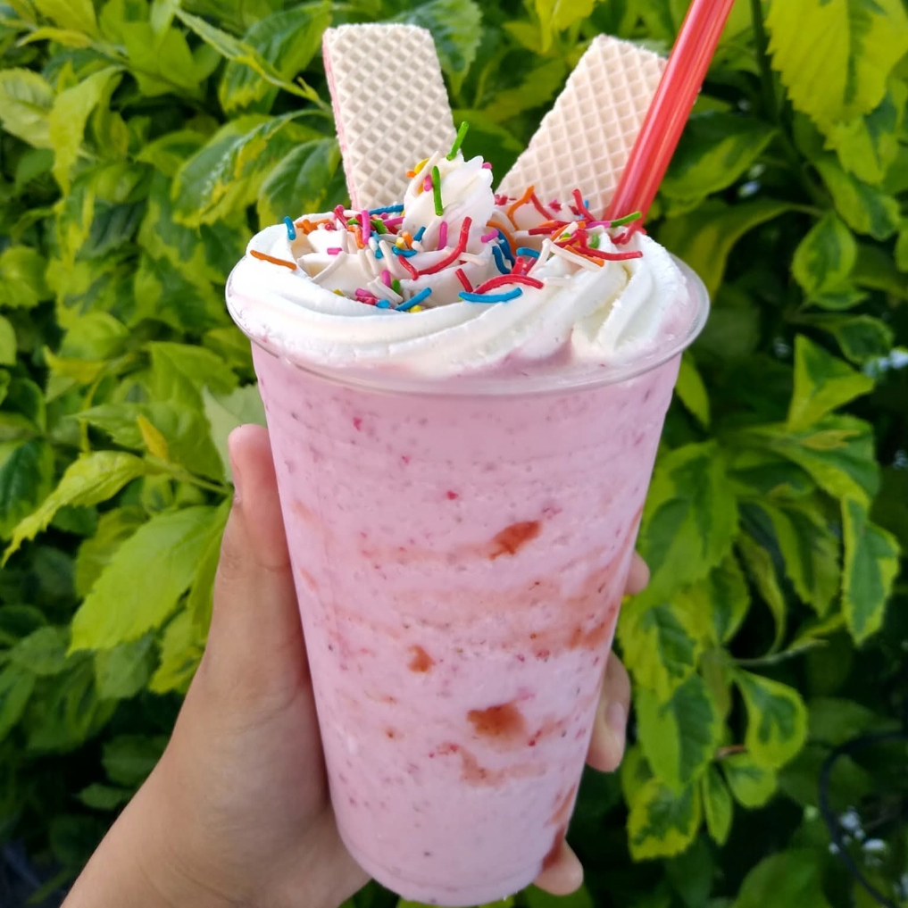 Frappé de Fresas 16oz