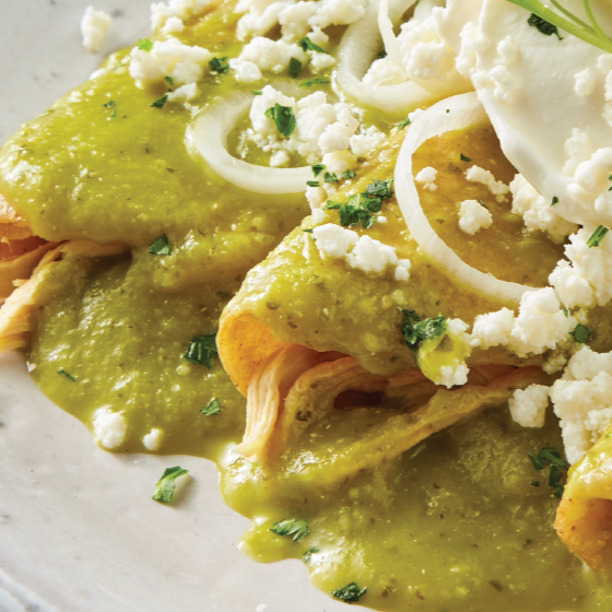 ENCHILADAS VERDES