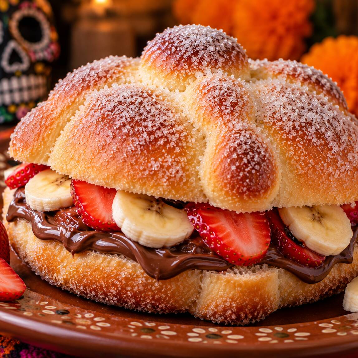 Pan de Muerto Relleo