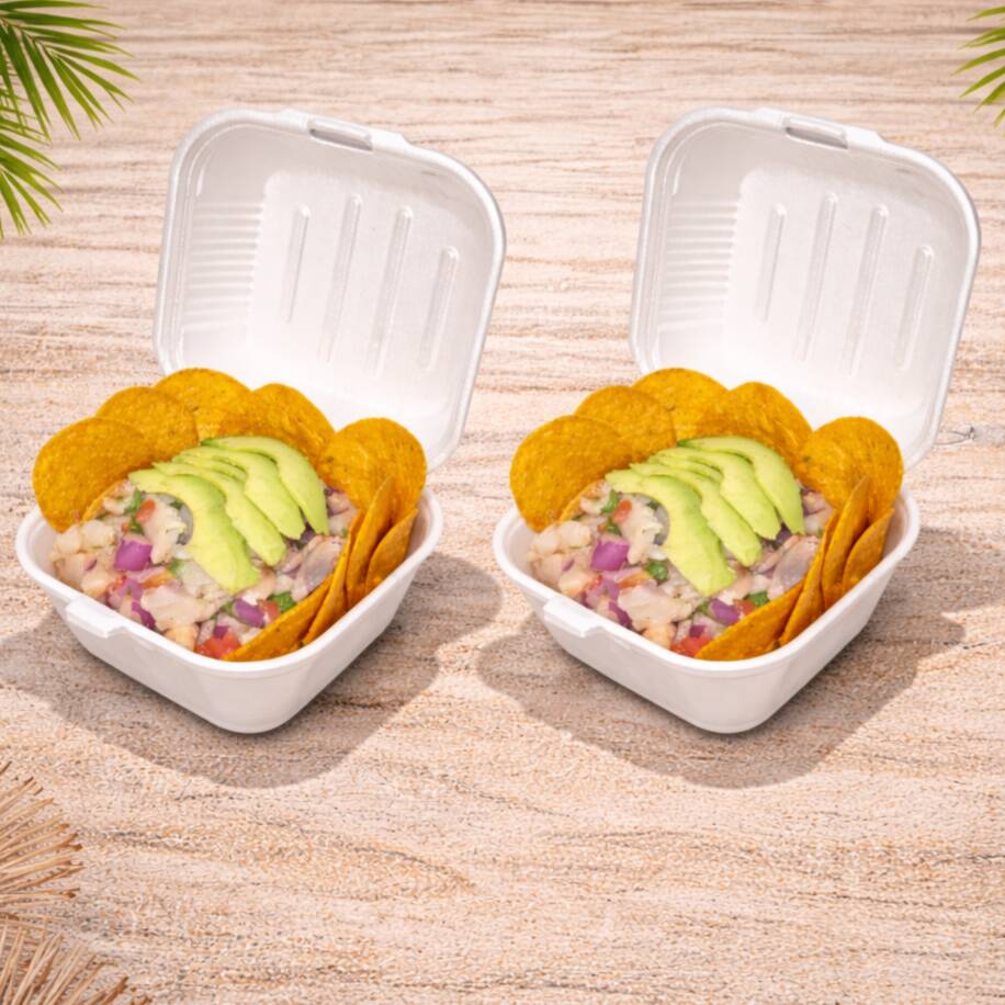 2 Charolas Chicas de Tosticeviche