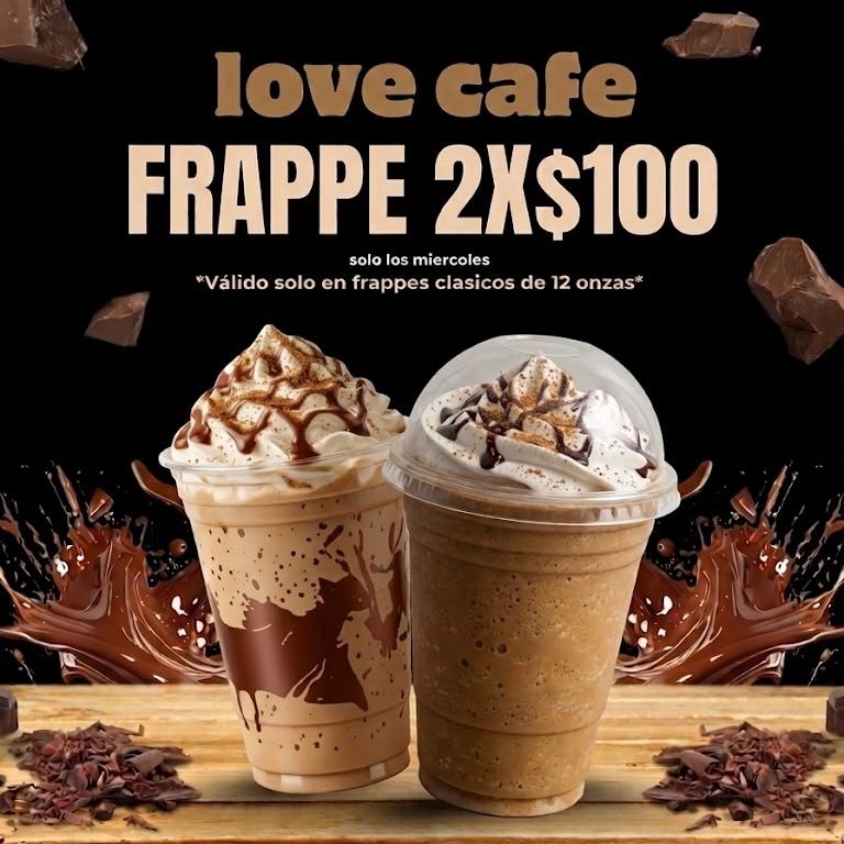 2 Frappes Capuchinos a Precio Especial