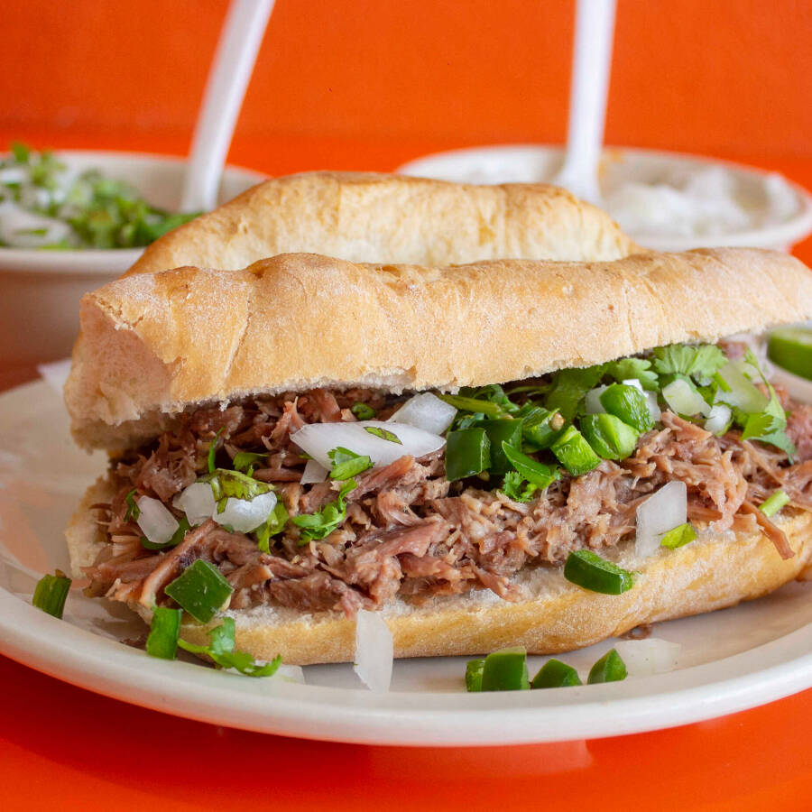 Lonche de Barbacoa