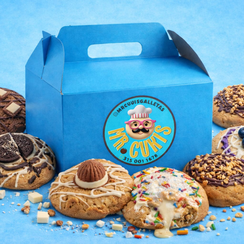 Caja con 6 Galletas