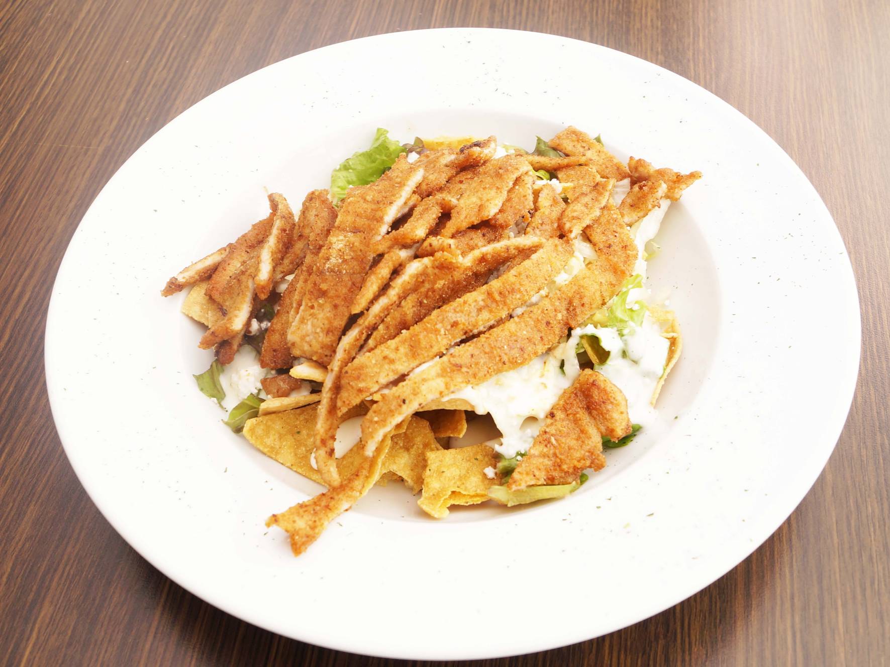 Chilaquiles de Milanesa de Pollo