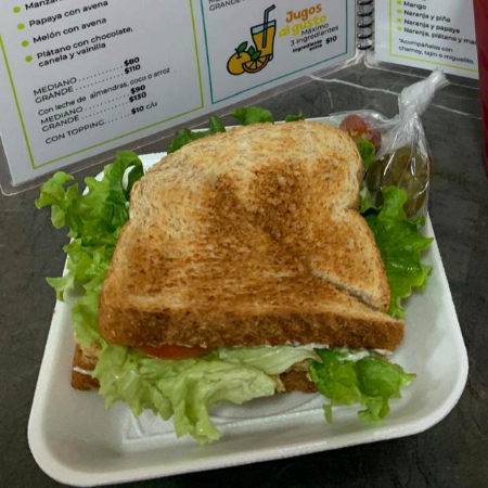 Sándwich de Aguacate