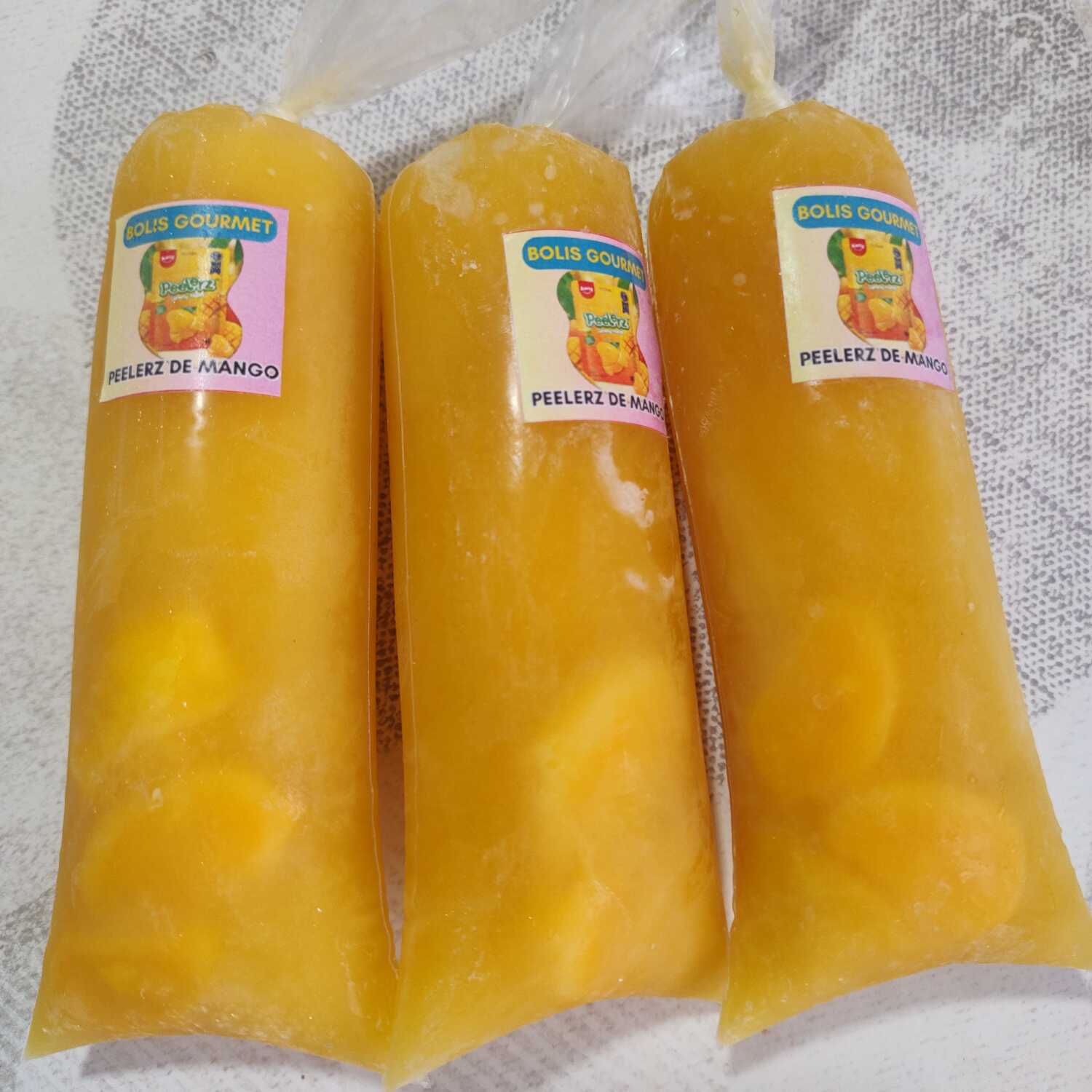 Boli Gourmet de Peelerz de Mango.