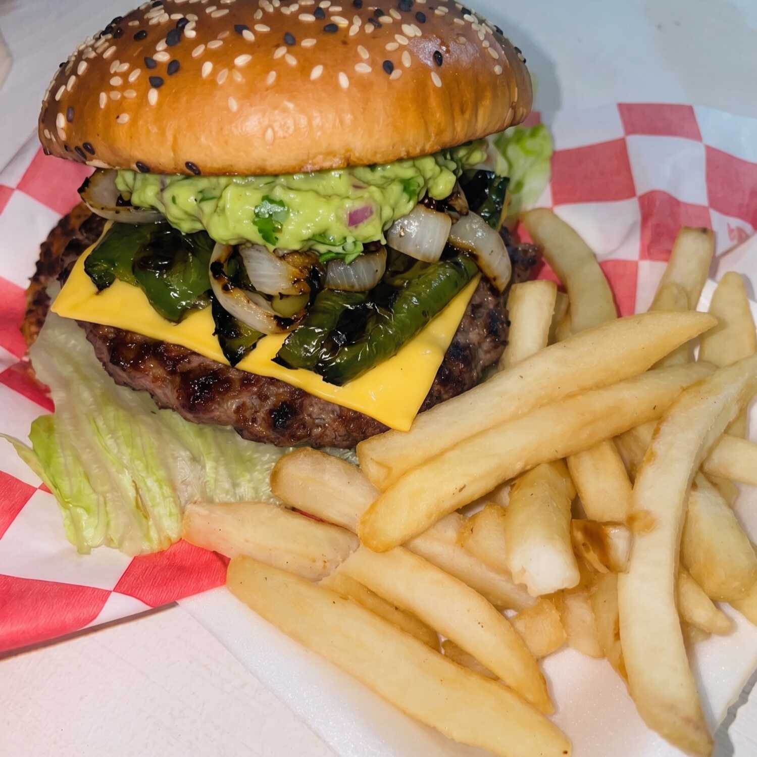 Hamburguesa Sonorense