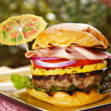 Hamburguesa Hawaiana