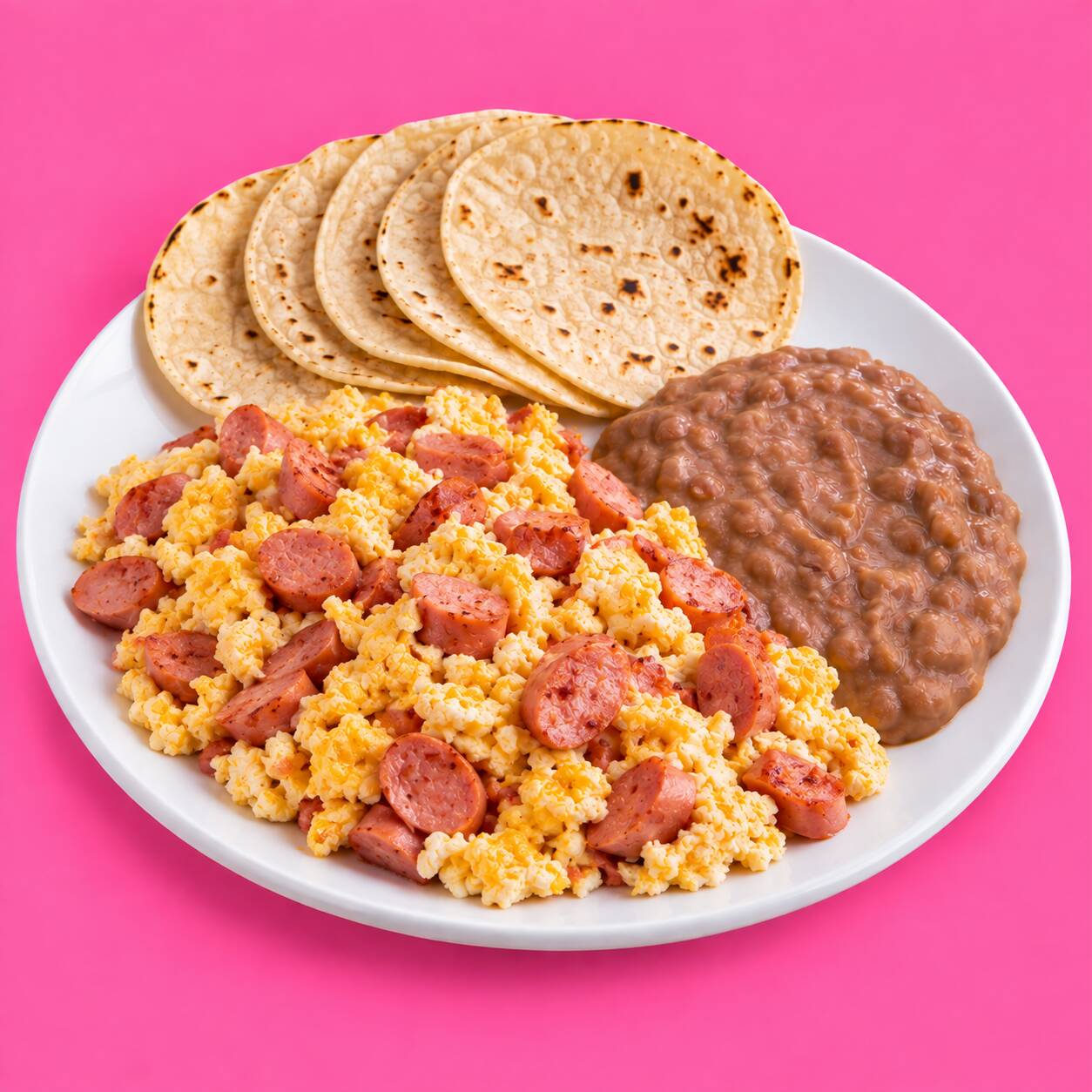 Huevo con Salchicha