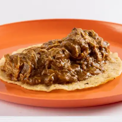 Taco Pollo en Mole