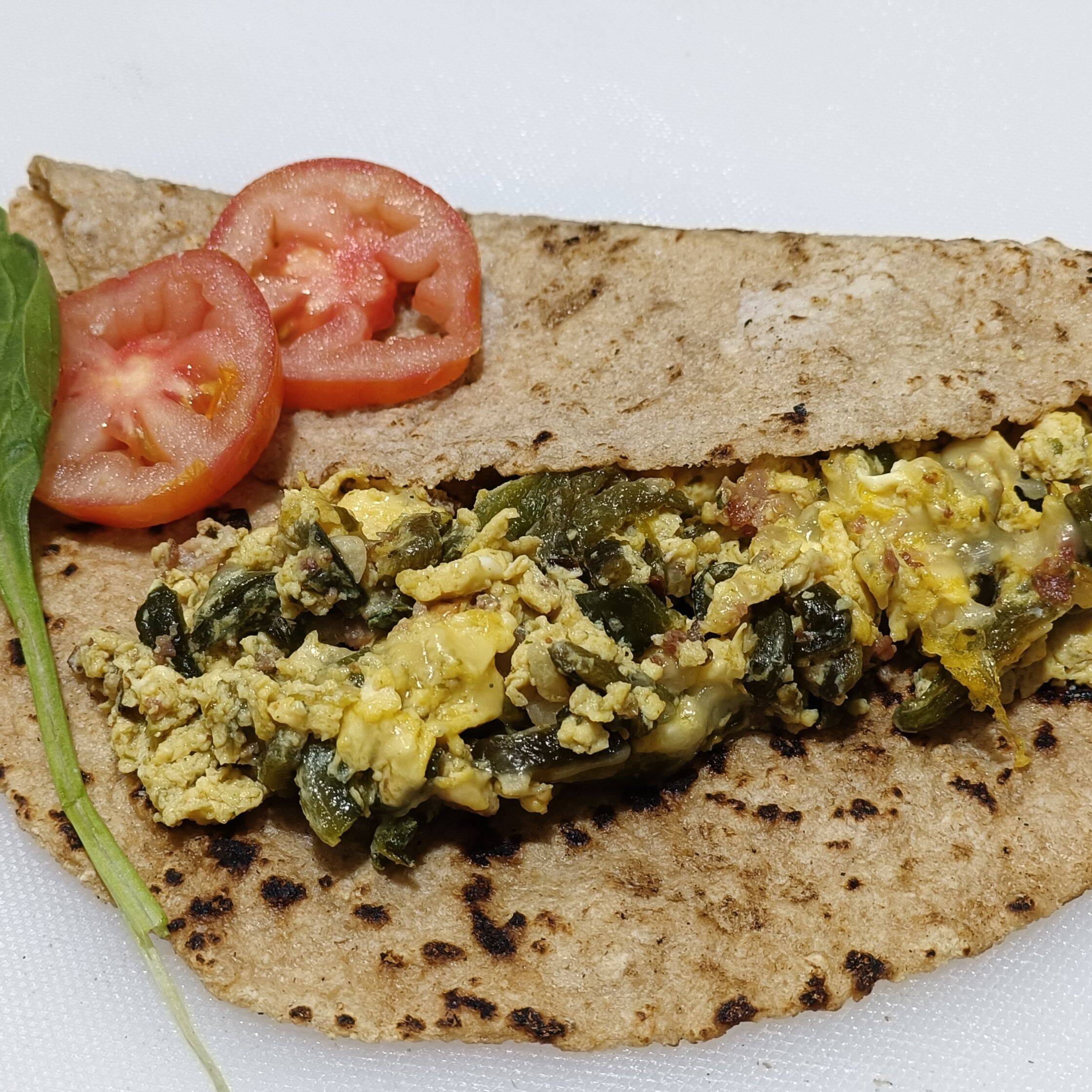 Burrito de Rajas Poblanas