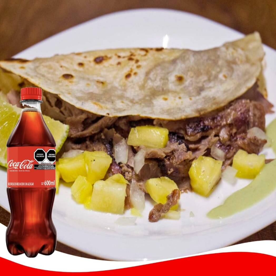 Gringas + Refresco
