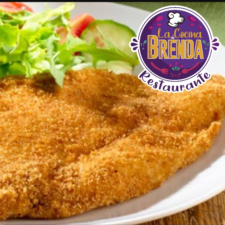 Pechuga de pollo empanizada