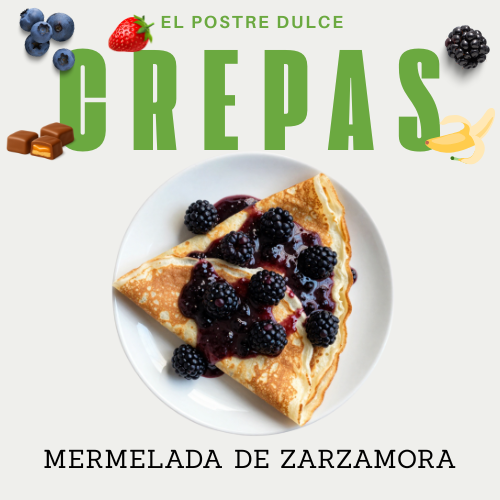 Crepa Mermelada de Zarzamora