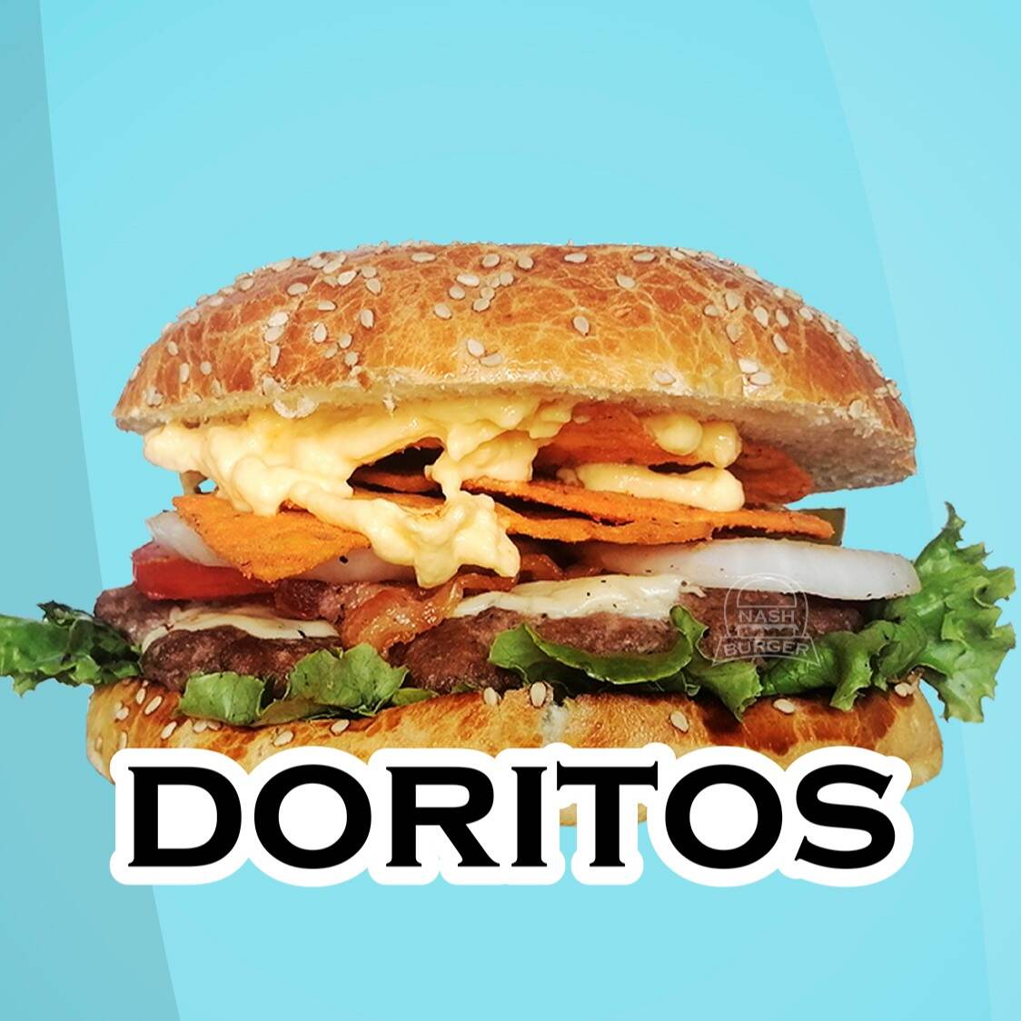 Hamburguesa Doritos