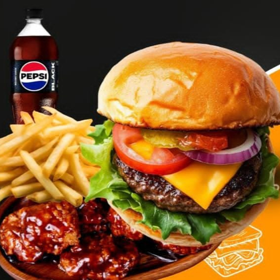 Hamburguesa con boneless