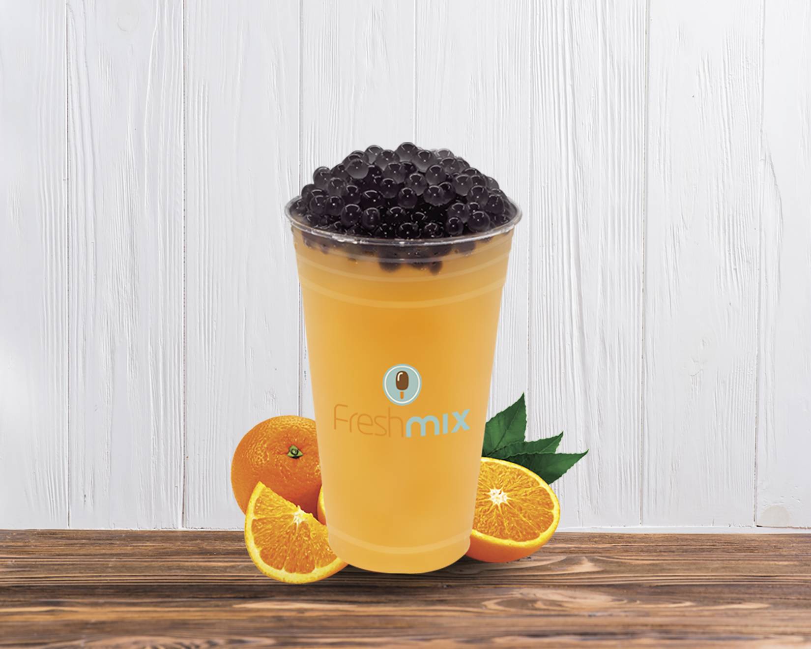 Bubble Frappe Naranja