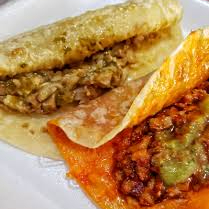 Burrito de Chicharrón Prensado Verde o Rojo